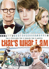 Poster: That's What I Am