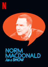 Poster: Norm Macdonald tiene un show