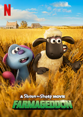 Poster: Shaun, el cordero: La película — Granjagedón