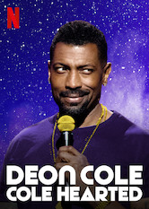 Poster: Deon Cole: Cole Hearted