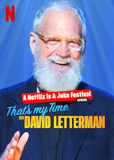 Poster: That’s My Time with David Letterman