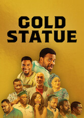 Poster: Gold Statue