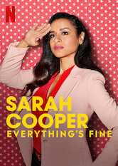 Poster: Sarah Cooper: Everything's Fine