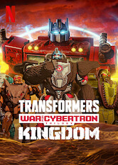 Poster: Transformers: War for Cybertron: Eine neue Welt