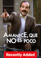 Poster: Amanece, que no es poco