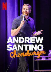 Poster: Andrew Santino: Cheeseburger